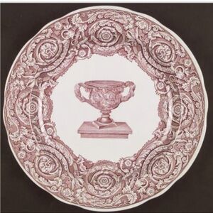 - The Spode collection plate. The Warwick. Victorian series
